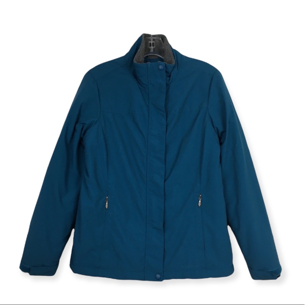 LL Bean Women’s Fleece Lined Jacket Size Small